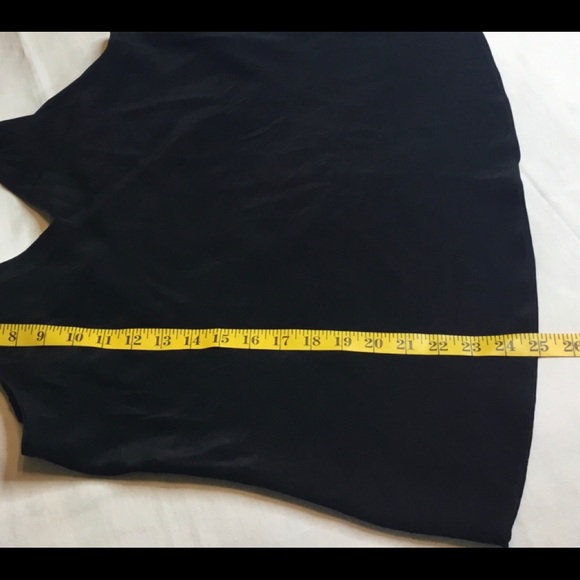 Stanley Nelson Black Sz Large 100% silk Tanktop - Picture 5 of 8